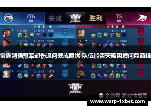 雷霆剑指冠军却伤退问题成隐忧 队伍能否突破困境问鼎巅峰 雷霆剑指冠军却伤退问题成隐忧 队伍能否突破困境问鼎巅峰